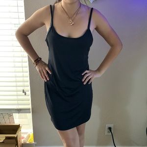 Chic Black Sleeveless LBD/Sexy Nighty